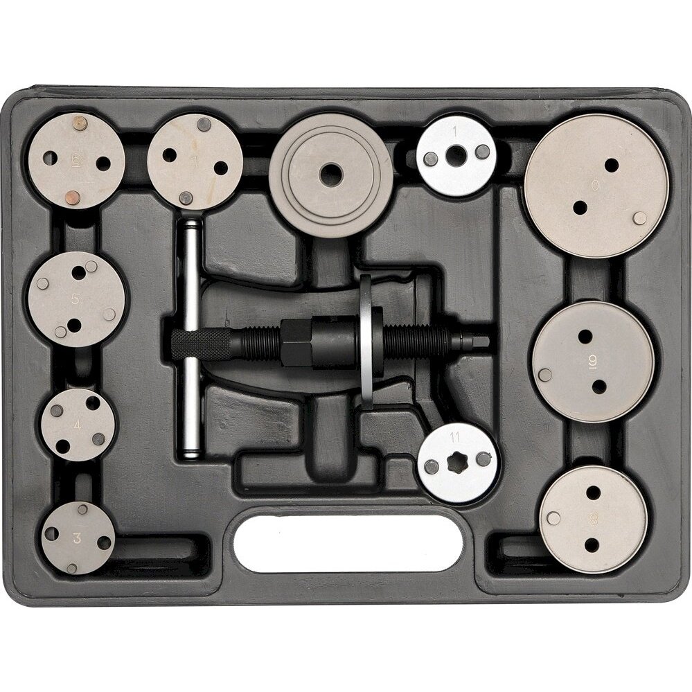Stabdžių cilindriukų sustūmėjų komplektas | 12 vnt. (YT-0611) Stabdžių cilindriukų sustūmėjų komplektas | 12 vnt. (YT-0611)