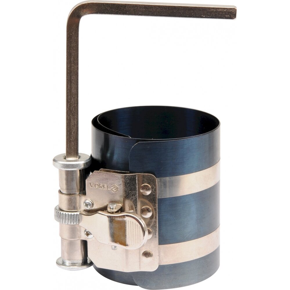 Stūmoklių žiedų suspaudėjas | 50-125 mm / aukštis 75 mm (80660) Stūmoklių žiedų suspaudėjas | 50-125 mm / aukštis 75 mm (80660)