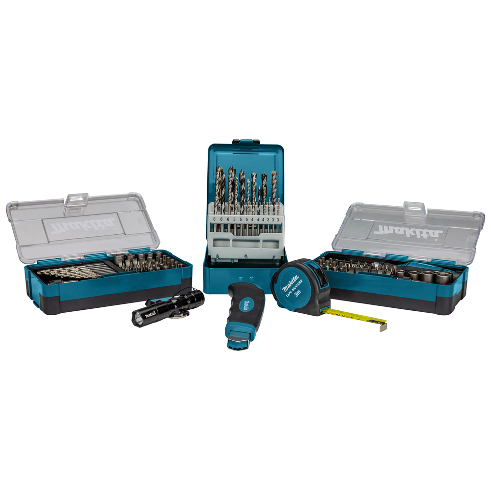Sukimo antgalių komplektas 116 vnt. Makita B-49884 Sukimo antgalių komplektas 116 vnt. Makita B-49884