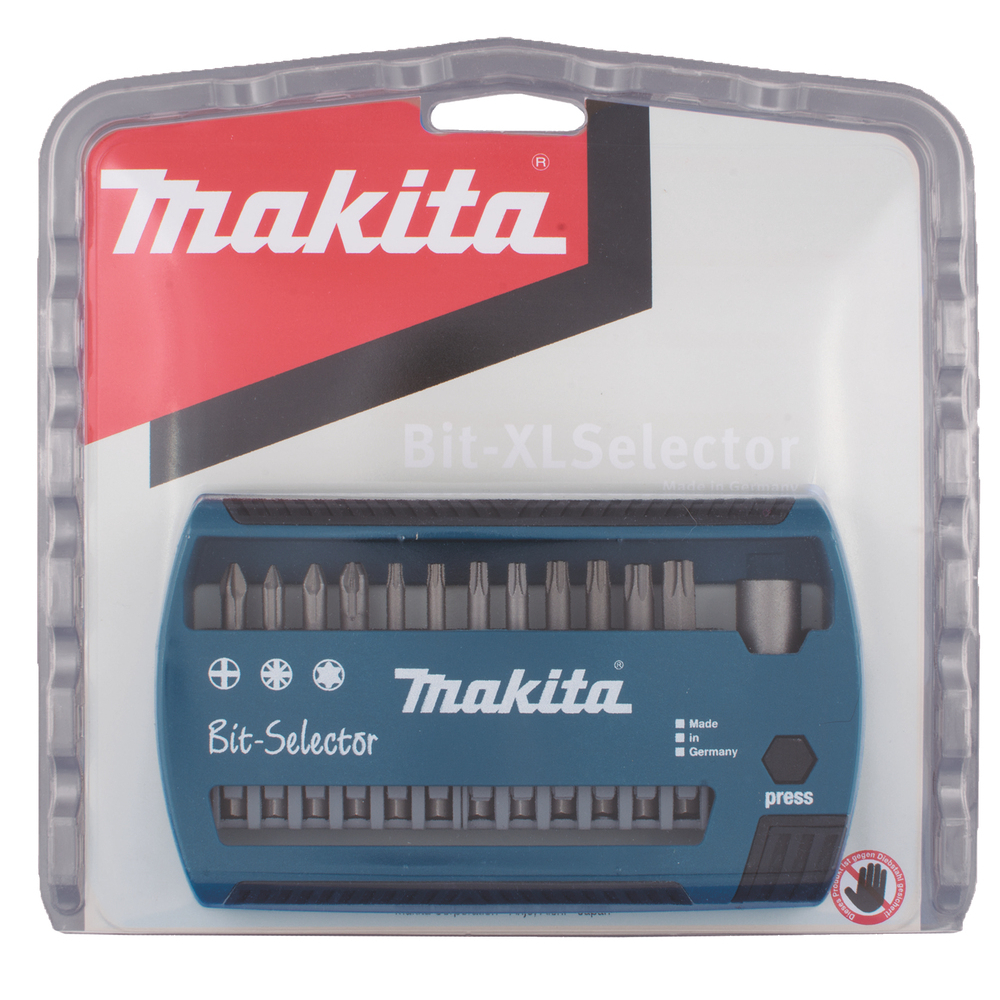 Sukimo antgalių komplektas Makita P-74740, 13 vnt. 1 Sukimo antgalių komplektas Makita P-74740, 13 vnt. 1