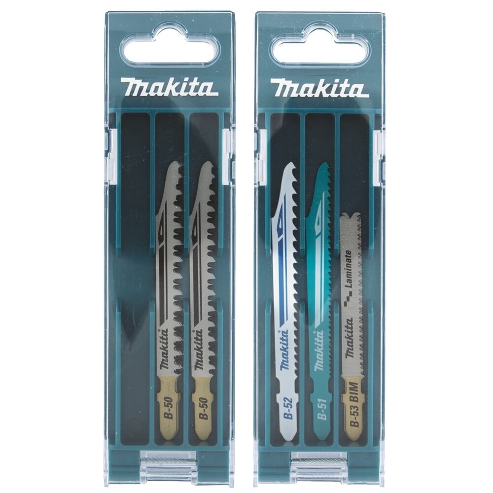 SUPER EXPRESS Siaurapjūklio pjūkleliai komplektas 10-vnt. (B-50; B-51; B-52; B-53) Makita B-44426 1 SUPER EXPRESS Siaurapjūklio pjūkleliai komplektas 10-vnt. (B-50; B-51; B-52; B-53) Makita B-44426 1
