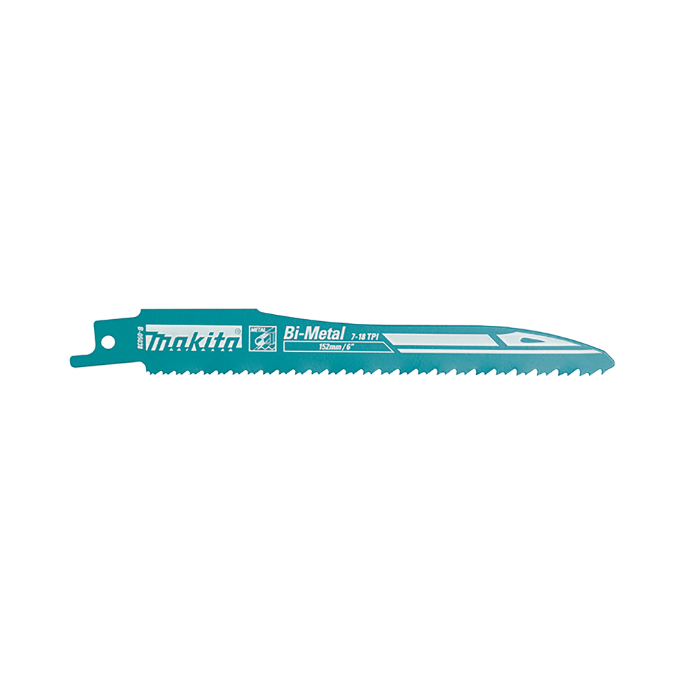 Tiesinio pjūklo pjūkleliai Makita B-05038-25, SUPER EXPRESS  BIM 152x0,9mm 7-18Tpi, 25 vnt., metalui Tiesinio pjūklo pjūkleliai Makita B-05038-25, SUPER EXPRESS  BIM 152x0,9mm 7-18Tpi, 25 vnt., metalui
