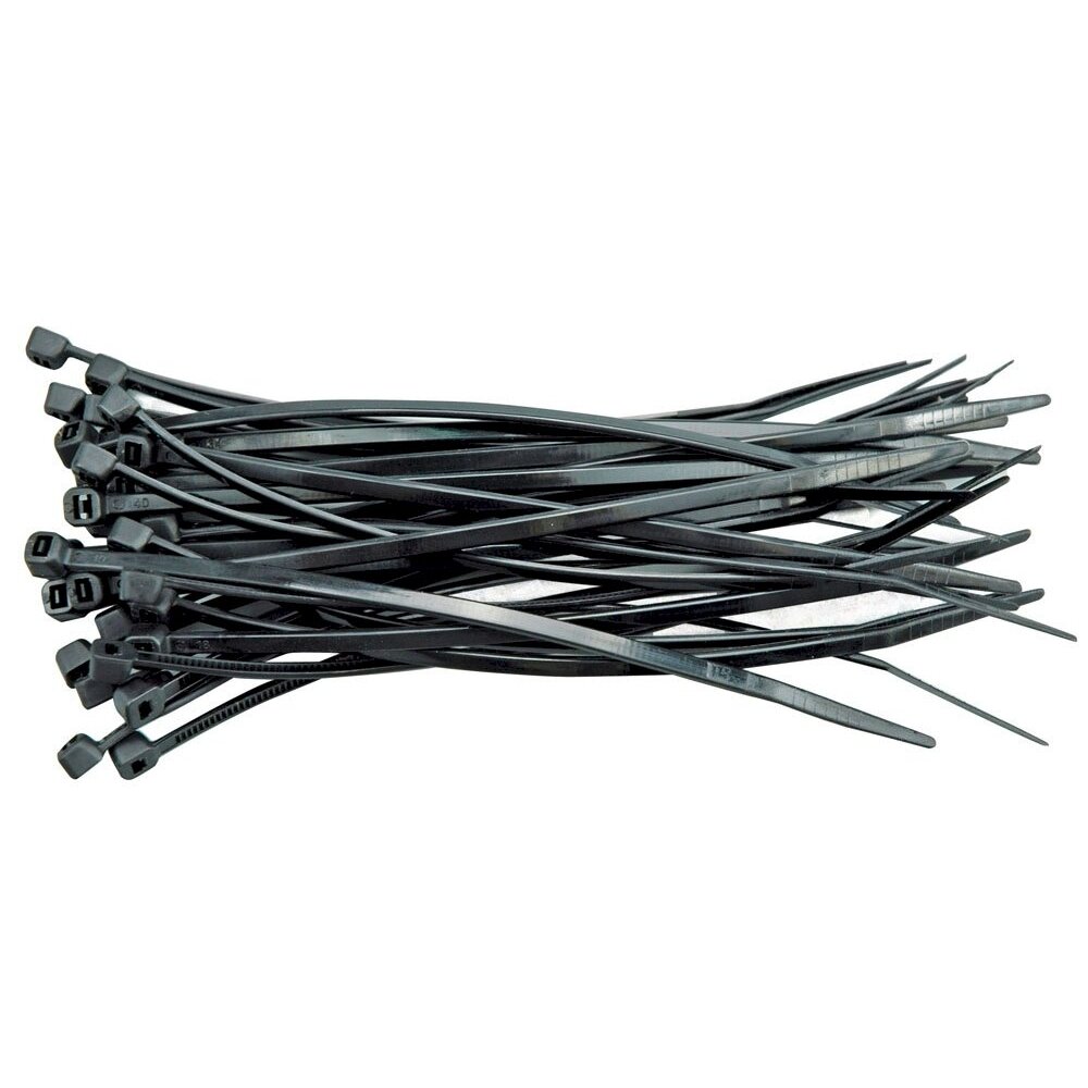 Suveržimo dirželiai 280x4,8 100vnt. juodi (73929) Suveržimo dirželiai 280x4,8 100vnt. juodi (73929)