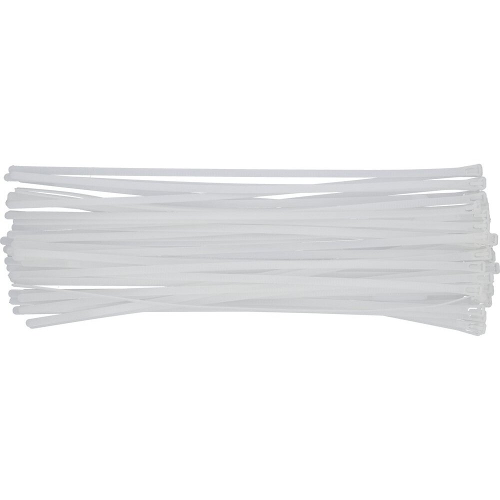 Suveržimo dirželiai balti | 7,6X450 mm | 50 vnt (YT-70668) Suveržimo dirželiai balti | 7,6X450 mm | 50 vnt (YT-70668)
