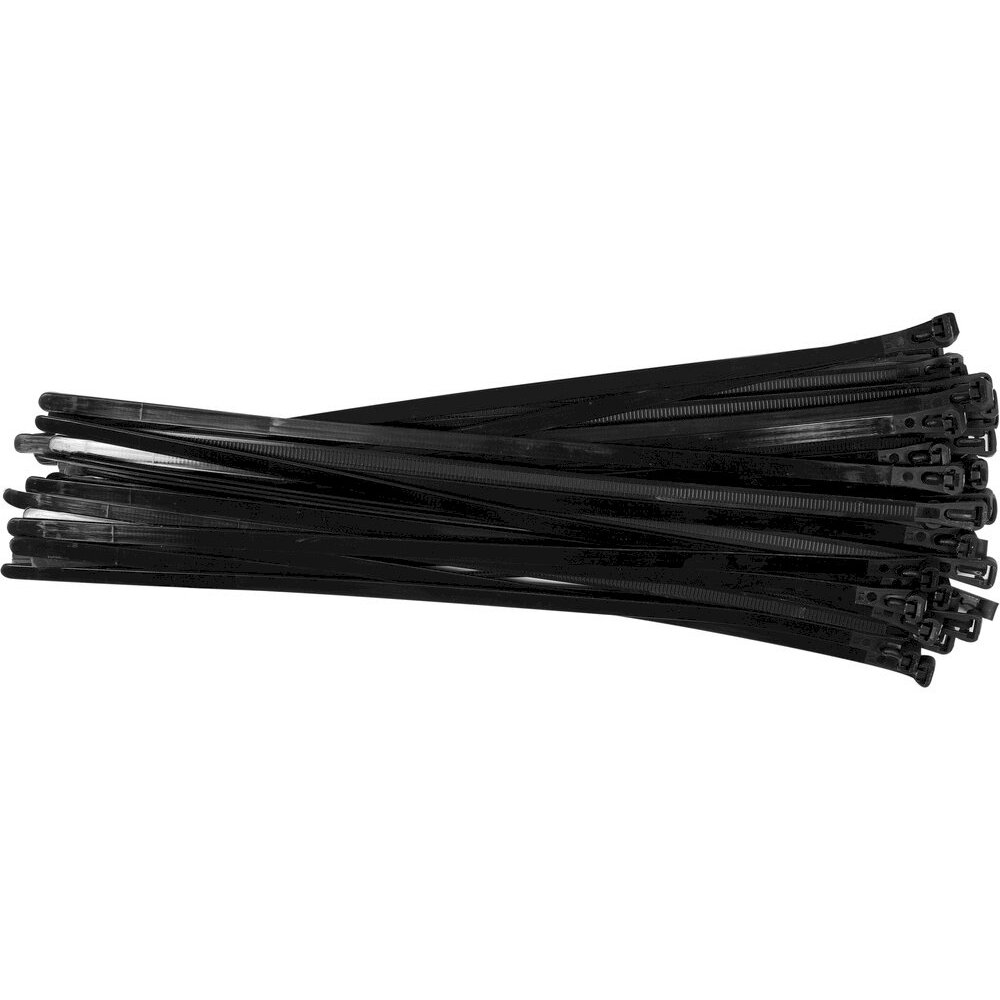 Suveržimo dirželiai juodi | 7,6X350 mm | 50 vnt (YT-70676) Suveržimo dirželiai juodi | 7,6X350 mm | 50 vnt (YT-70676)