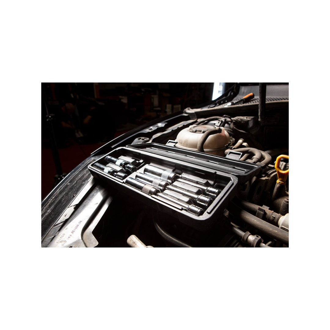 Sukamųjų lizdų rinkinys, uždegimo žvakėms 6 vnt. 4 Sukamųjų lizdų rinkinys, uždegimo žvakėms 6 vnt. 4