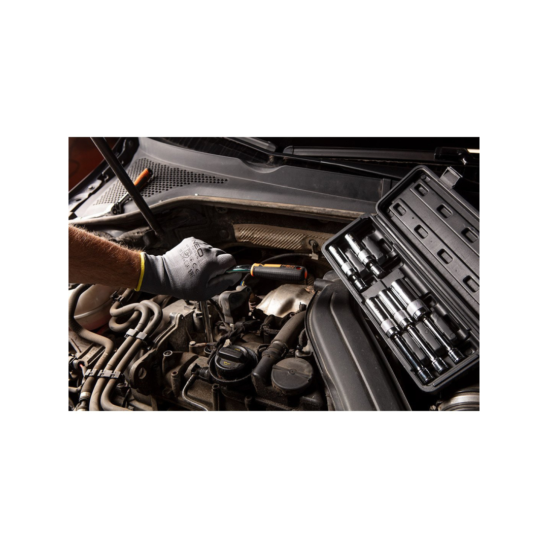 Sukamųjų lizdų rinkinys, uždegimo žvakėms 6 vnt. 6 Sukamųjų lizdų rinkinys, uždegimo žvakėms 6 vnt. 6