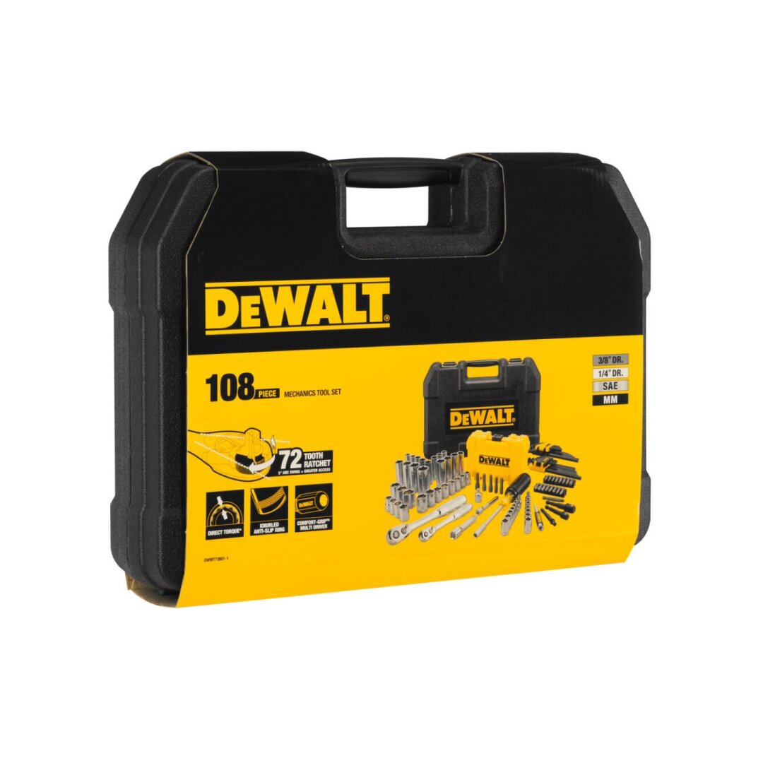 Sukimo antgalių rinkinys 108 vnt., DeWalt DWMT73801-1 2