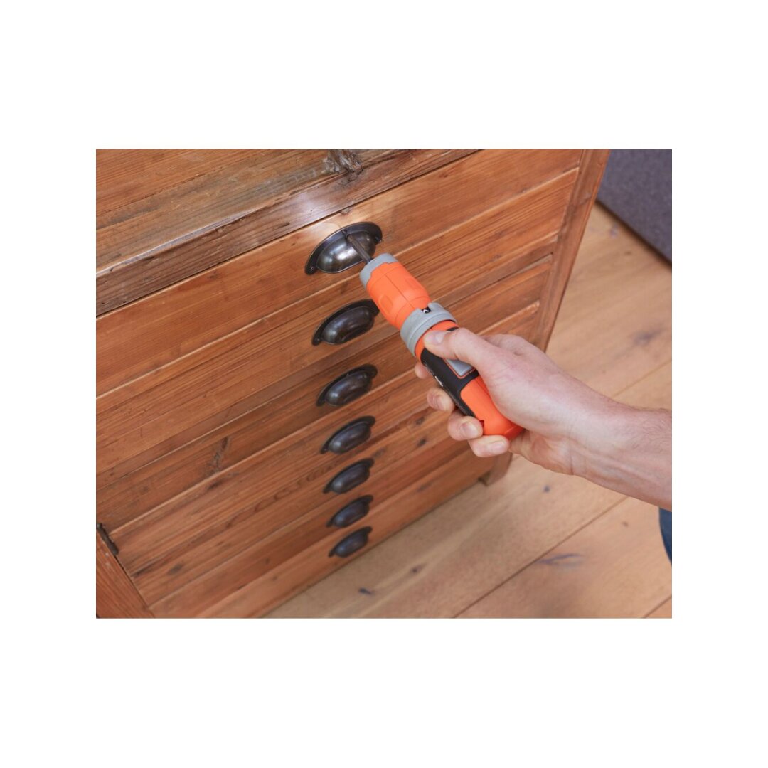 Suktukas akumuliatorinis, 3.6V BCF603C-QW, Integruotas Akumuliatorius 1,5 AH, Black&Decker 5