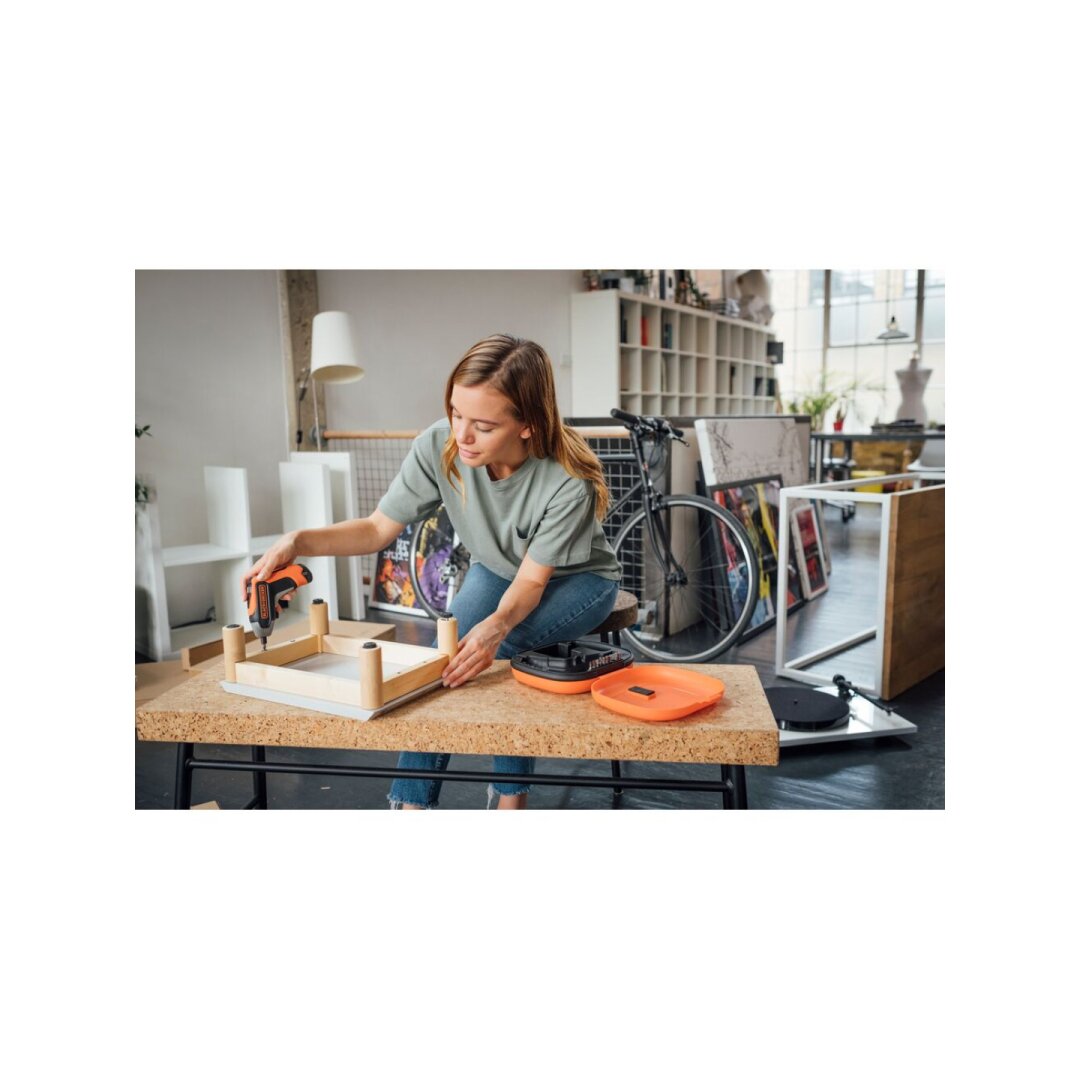 Suktukas akumuliatorinis, 3.6V BCF611CK-QW, Integruotas Akumuliatorius 1,5 AH, Black&Decker 1 Suktukas akumuliatorinis, 3.6V BCF611CK-QW, Integruotas Akumuliatorius 1,5 AH, Black&Decker 1