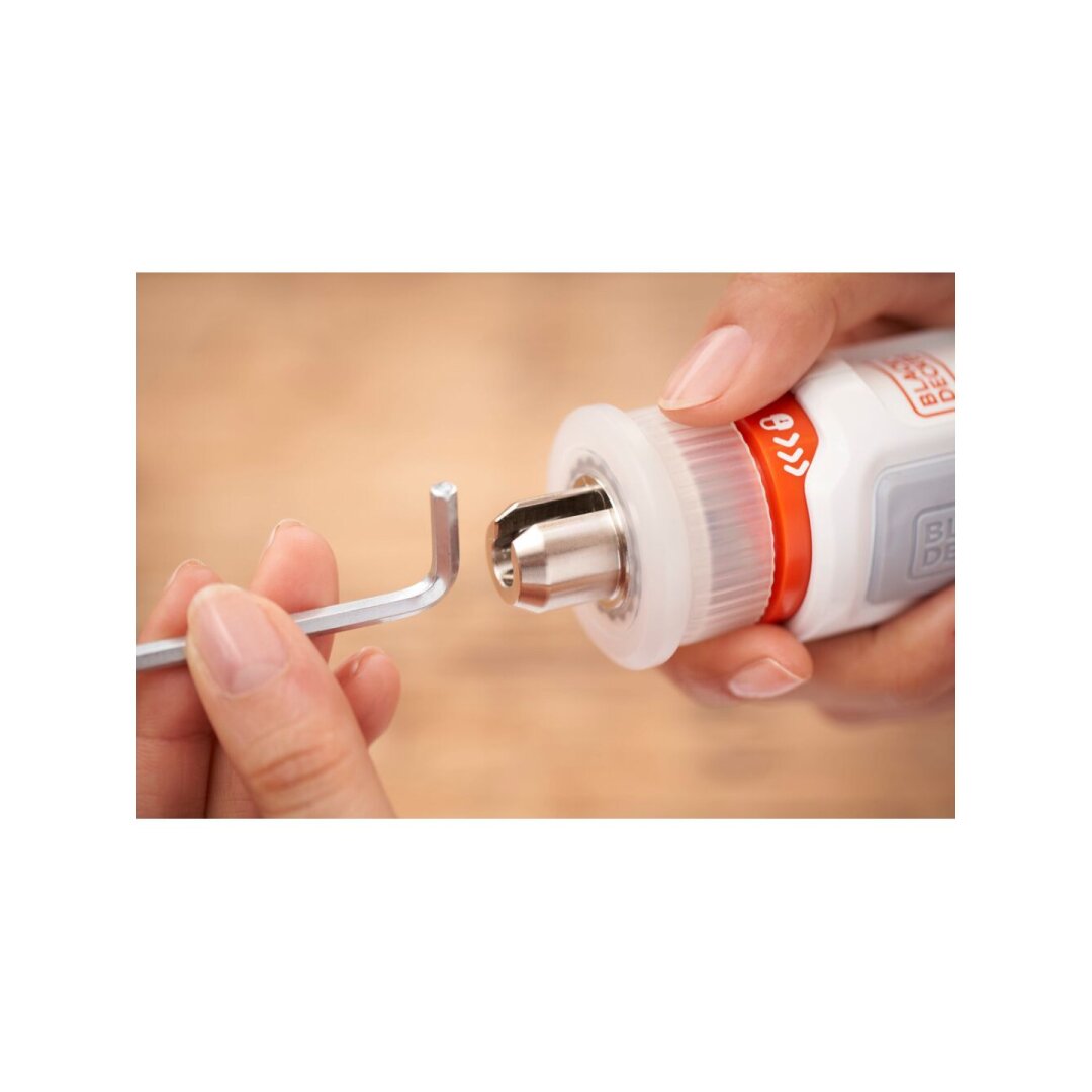 Suktukas akumuliatorinis, 3.6V BCRTA01-XJ, Integruotas Akumuliatorius 1,5 AH, Black&Decker 6