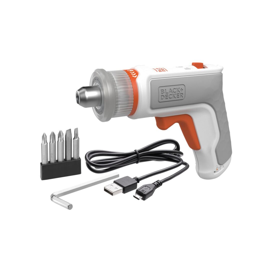 Suktukas akumuliatorinis, 3.6V BCRTA01-XJ, Integruotas Akumuliatorius 1,5 AH, Black&Decker