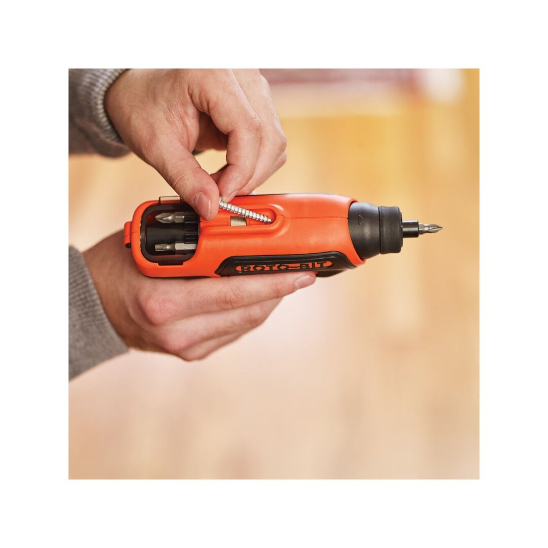 Suktukas akumuliatorinis, 3.6V CS36BSC-QW, Integruotas Akumuliatorius 1,5 AH, Black&Decker 1