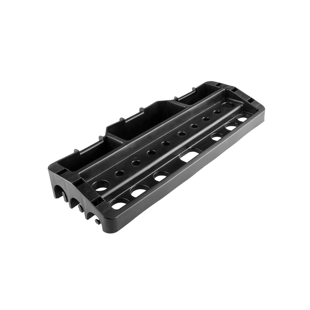 Sulankstomas 75 kg aptarnavimo vežimėlis su įrankių organizatoriumi 1 Sulankstomas 75 kg aptarnavimo vežimėlis su įrankių organizatoriumi 1