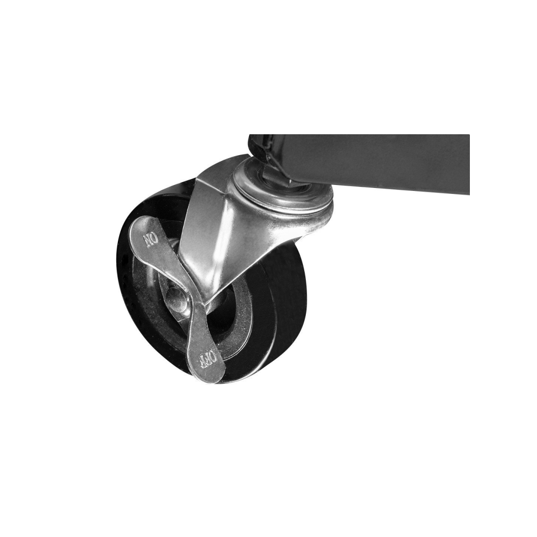 Sulankstomas 75 kg aptarnavimo vežimėlis su įrankių organizatoriumi 6 Sulankstomas 75 kg aptarnavimo vežimėlis su įrankių organizatoriumi 6