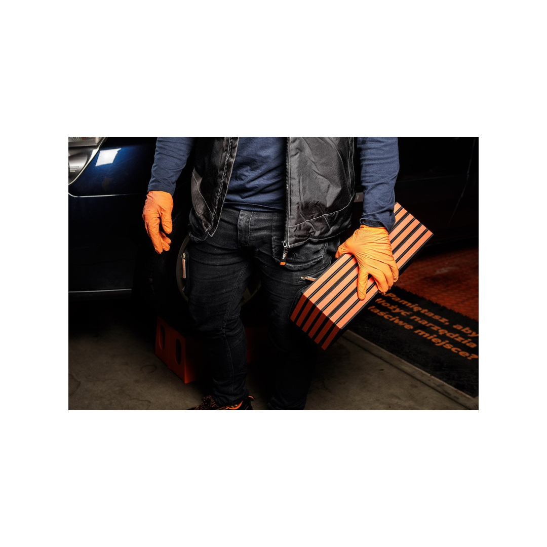 Sulankstomas kilimėlis po automobiliu, 1210 x 455 x 23 mm, 3 sluoksniai 4