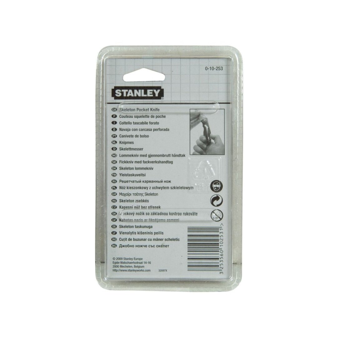 Sulankstomas peilis STANLEY titaniniais ašmenimis,175