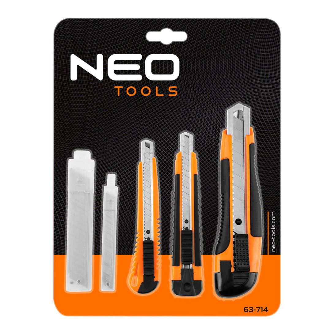 Sulankstomi peilių peiliai + ašmenys, 26 vnt 1