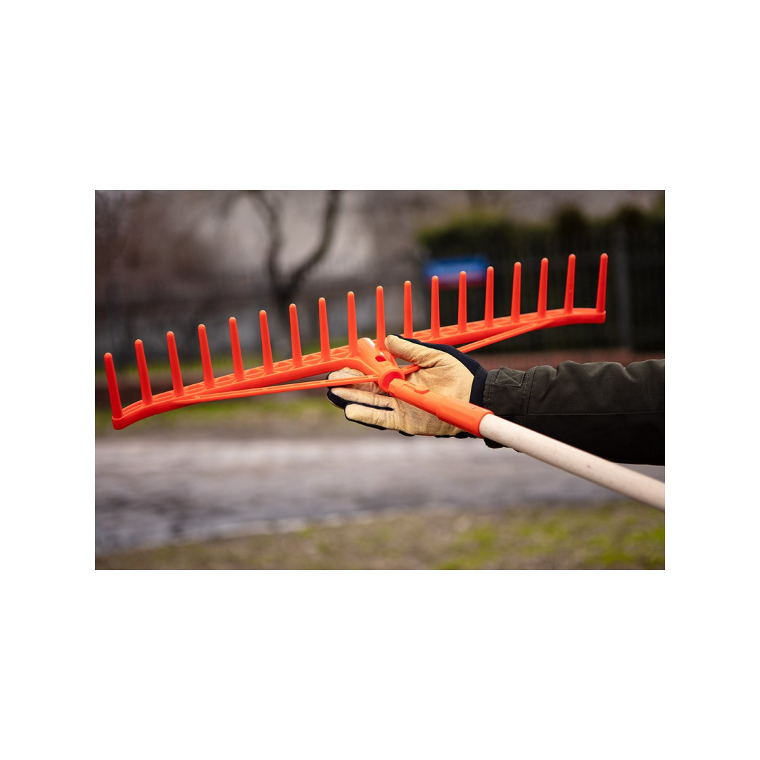 Sustiprintas šieno grėblys, plastikinis 1