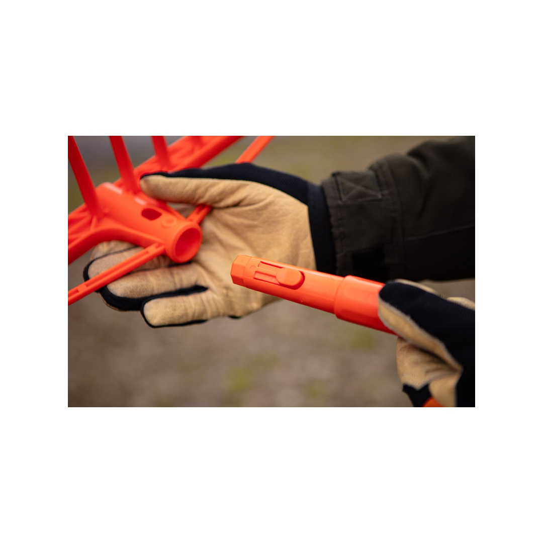 Sustiprintas šieno grėblys, plastikinis 2 Sustiprintas šieno grėblys, plastikinis 2