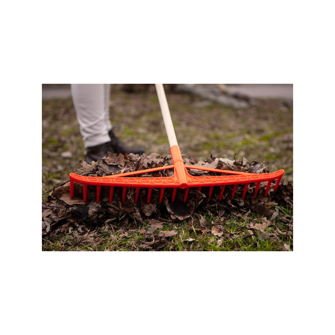 Sustiprintas šieno grėblys, plastikinis 5