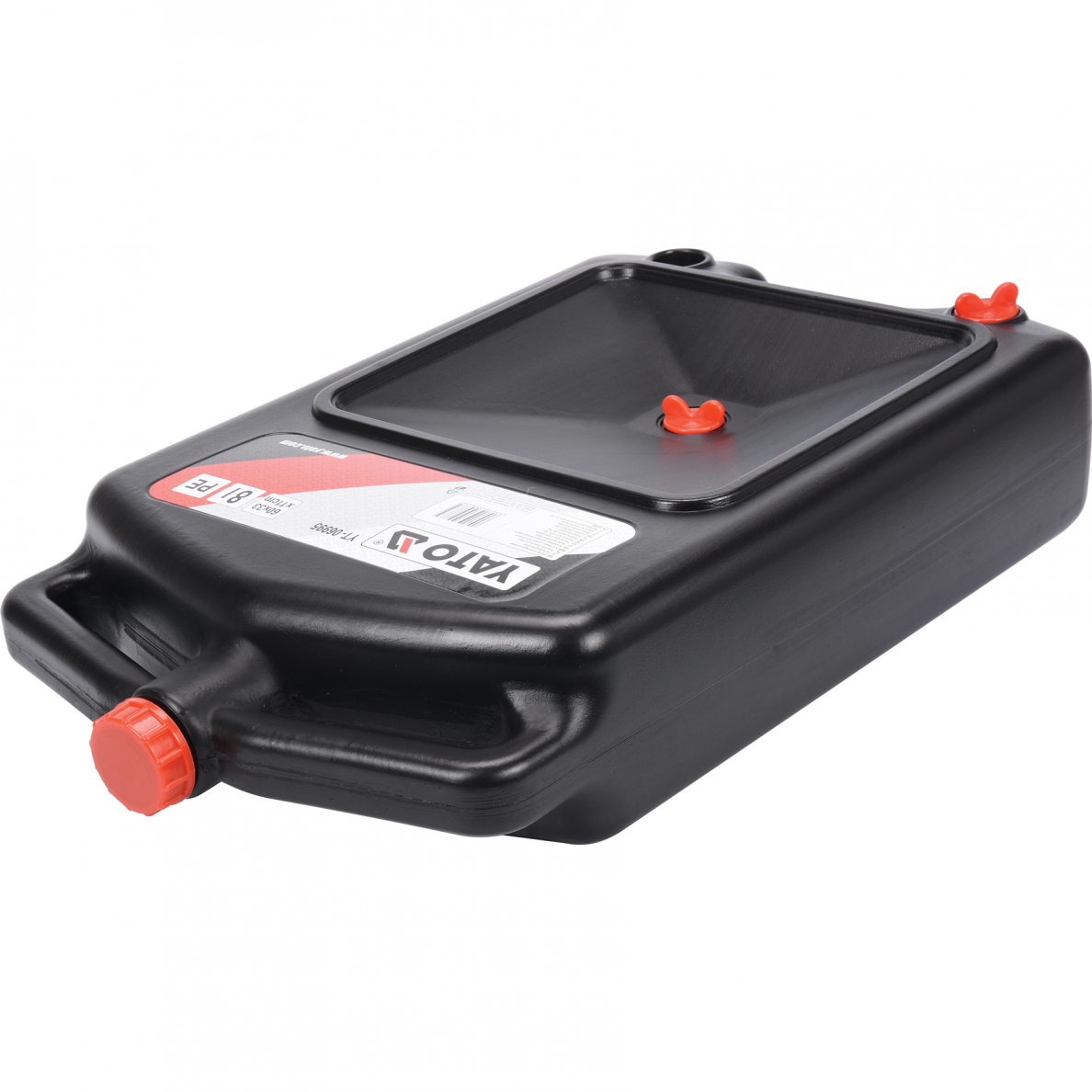 Techninių skysčių bakas su 3 angomis Yato, 8 l 1 Techninių skysčių bakas su 3 angomis Yato, 8 l 1