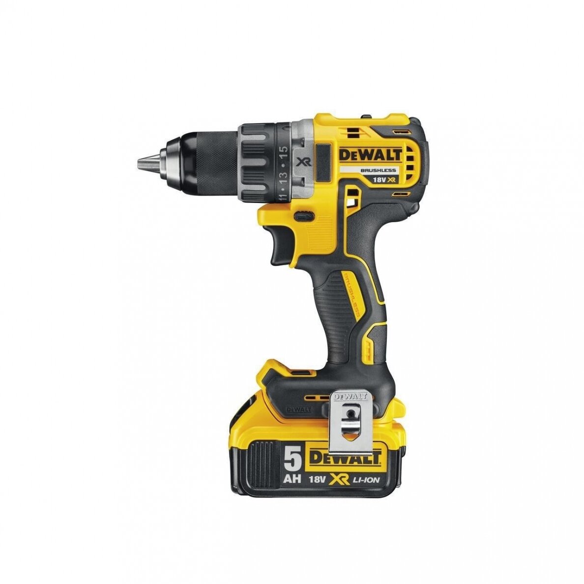 Suktuvas-gręžtuvas DeWalt DCD791P2; 18 V; 2x5,0 Ah 1 Suktuvas-gręžtuvas DeWalt DCD791P2; 18 V; 2x5,0 Ah 1