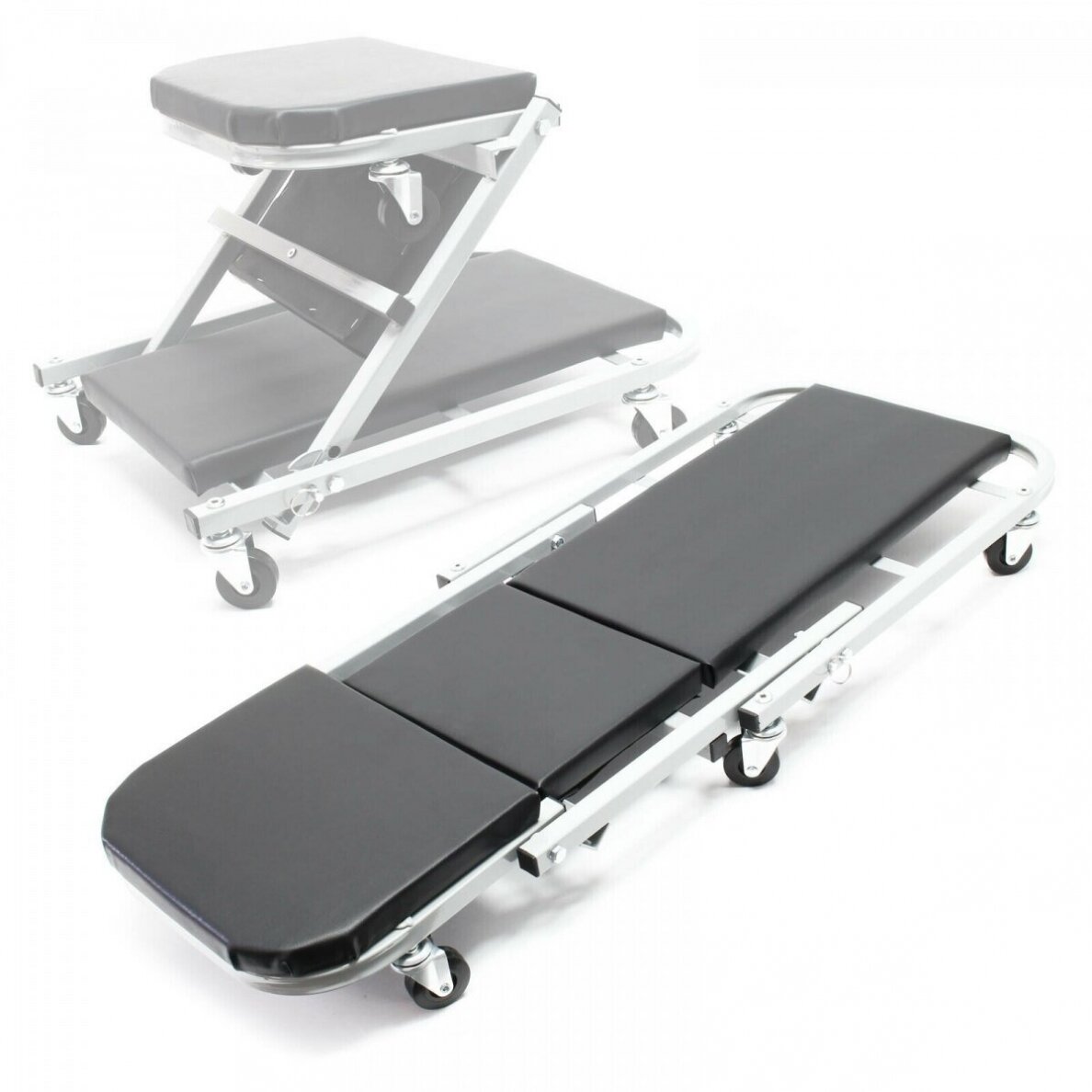 Sulankstomas gultas, kėdutė po automobiliu Essen tools SC40-2, 40" , 6,3 cm ratukai