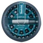 Sukimo antgalių komplektas Makita B-28911, 28 vnt.