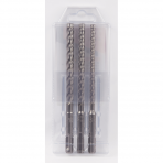 SDS-PLUS grąžtų komplektas Makita B-59075, 3 vnt