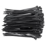 Suveržimo dirželiai juodi | 3,6X150 mm | 100 vnt (YT-70670)