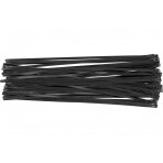 Suveržimo dirželiai juodi | 7,6X450 mm | 50 vnt (YT-70678)