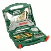 Sukimo ir gręžimo priedų komplektas Bosch 70-dalių 2607019329