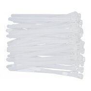 Suveržimo dirželiai balti | 7,6X150 mm | 50 vnt (YT-70662)