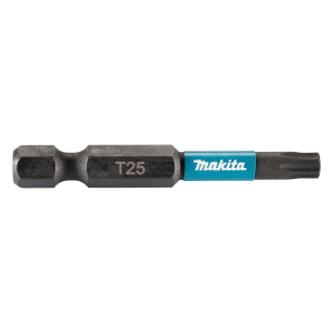 Sukimo antgalis Makita E-12435, T25X50mm, 10vnt. IMPACT BLACK