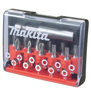 Sukimo antgalių komplektas 12 vnt. Makita D-31083