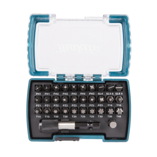 SUKIMO ANTGALIŲ RINKINYS, 32vnt. Makita D-74762