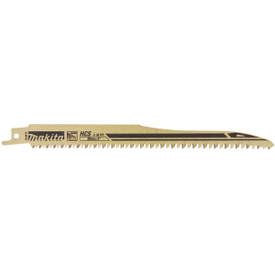 Tiesinio pjūklo pjūkleliai Makita B-05153-2, SUPER EXPRESS , HCS 203x1,0mm 6-10Tpi, 2 vnt.