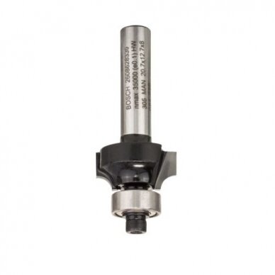 Suapvalinimo freza Bosch HM R=4 mm, 2608628339 Suapvalinimo freza Bosch HM R=4 mm, 2608628339