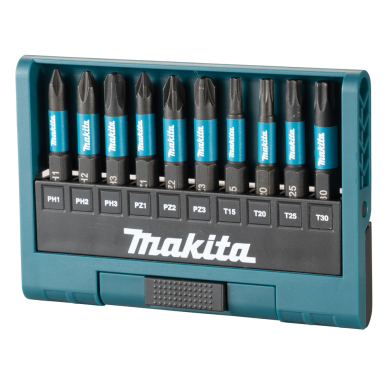 Sukimo antgalis Makita E-12011, 10vnt. IMPACT BLACK Sukimo antgalis Makita E-12011, 10vnt. IMPACT BLACK