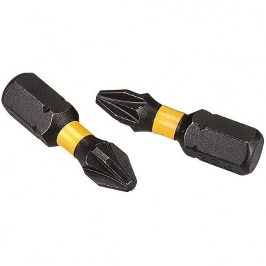 Sukimo antgalis DeWalt DT70556T-QZ, PZ2, 25mm, 25 vnt. 2 Sukimo antgalis DeWalt DT70556T-QZ, PZ2, 25mm, 25 vnt. 2