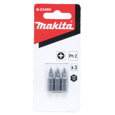 Sukimo antgalis Makita B-23466, PH2x25mm (3) 2 Sukimo antgalis Makita B-23466, PH2x25mm (3) 2