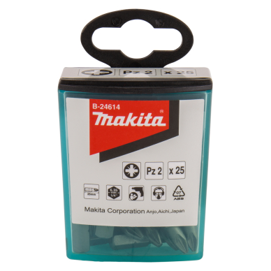Sukimo antgalis Makita B-24614, PZ2x25mm (25) 3 Sukimo antgalis Makita B-24614, PZ2x25mm (25) 3