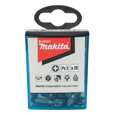 Sukimo antgalis Makita B-24620, PZ3x25mm (25) 2 Sukimo antgalis Makita B-24620, PZ3x25mm (25) 2