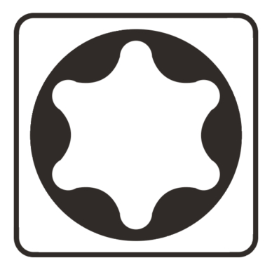 Sukimo antgalis Makita B-23597, T10x25mm (3) 1