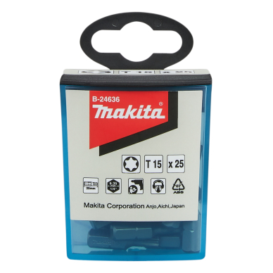 Sukimo antgalis Makita B-24636, T15x25mm (25) 2 Sukimo antgalis Makita B-24636, T15x25mm (25) 2