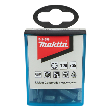 Sukimo antgalis Makita B-24658, T25x25mm (25) 2 Sukimo antgalis Makita B-24658, T25x25mm (25) 2