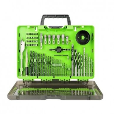 SUKIMO ANTGALIŲ IR GRĄŽTŲ KOMPLEKTAS Greenworks APT-60DDS-GW, 60 vnt. SUKIMO ANTGALIŲ IR GRĄŽTŲ KOMPLEKTAS Greenworks APT-60DDS-GW, 60 vnt.