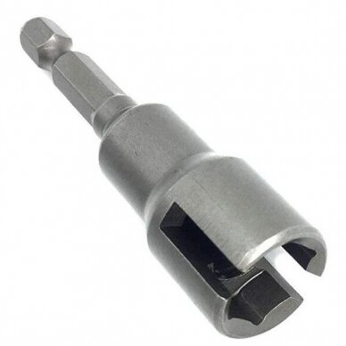 Magnetinė galtuvtė su išpjova, 1/4" 2 Magnetinė galtuvtė su išpjova, 1/4" 2