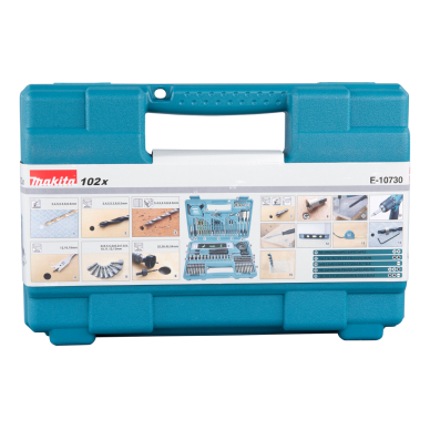 SUKIMO ANTGALIŲ KOMPLEKTAS Makita E-10730, 102 VNT. 4 SUKIMO ANTGALIŲ KOMPLEKTAS Makita E-10730, 102 VNT. 4
